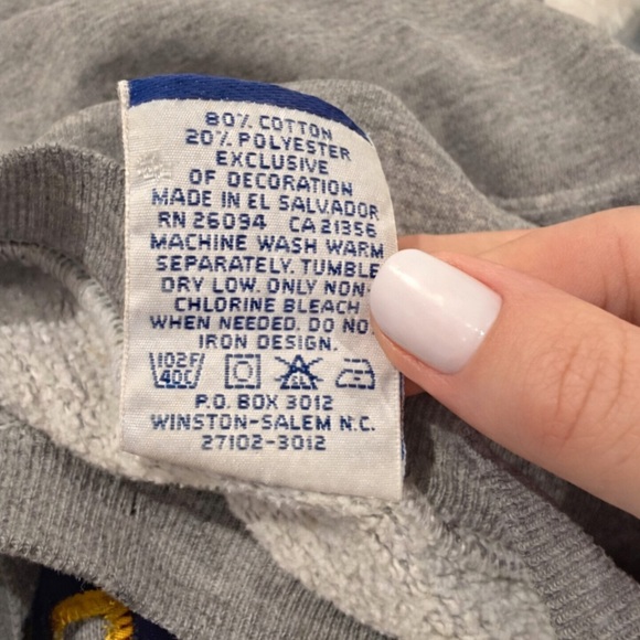 Vintage Champion Reverse Weave 90s Michigan NCAA College Pullover Crew Neck M - Picture 4 of 6